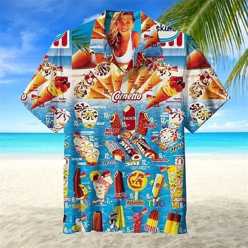 Theo | Summer shirt Frozen Flashback
