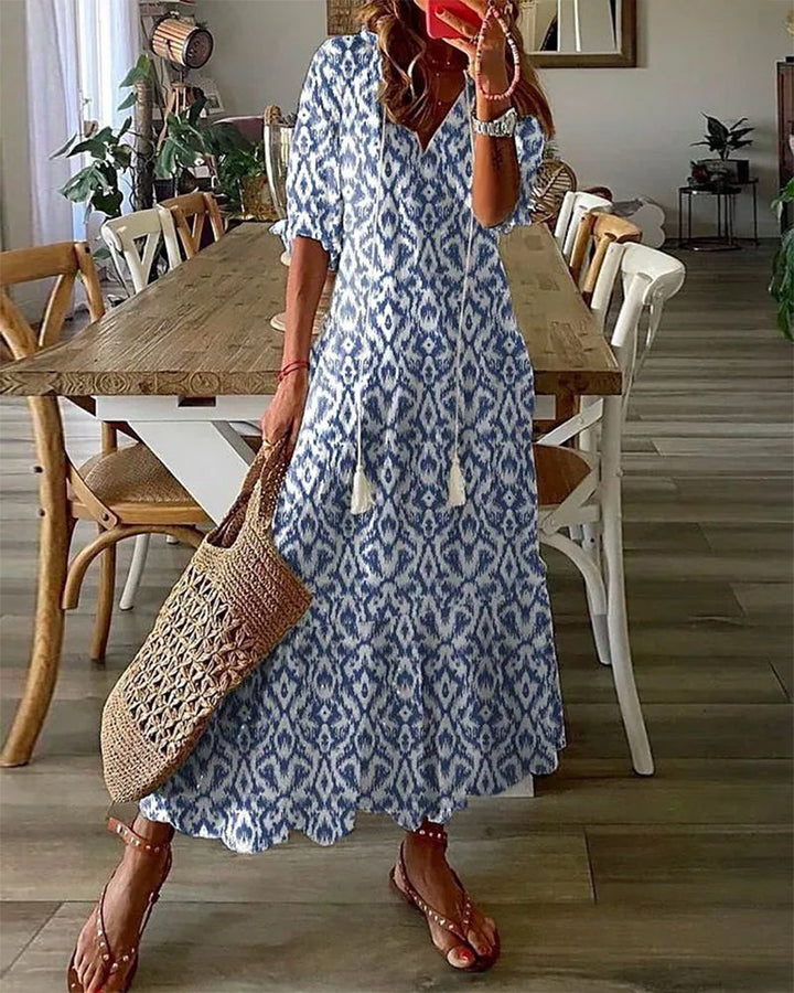 Diana | Bohemian Tummy-Enhancing Dress
