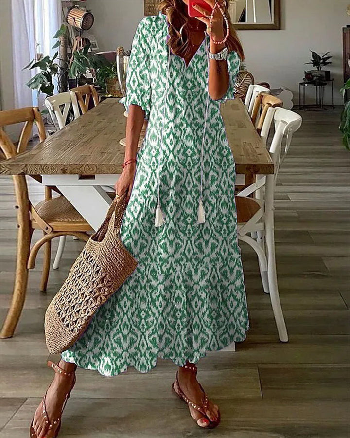 Diana | Bohemian Tummy-Enhancing Dress