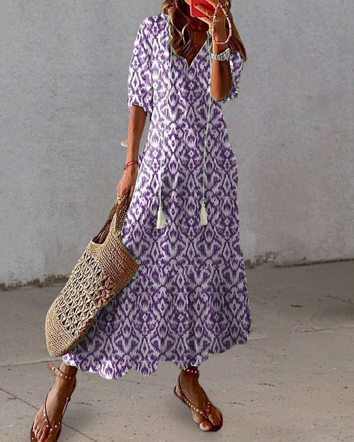 Diana | Bohemian Tummy-Enhancing Dress