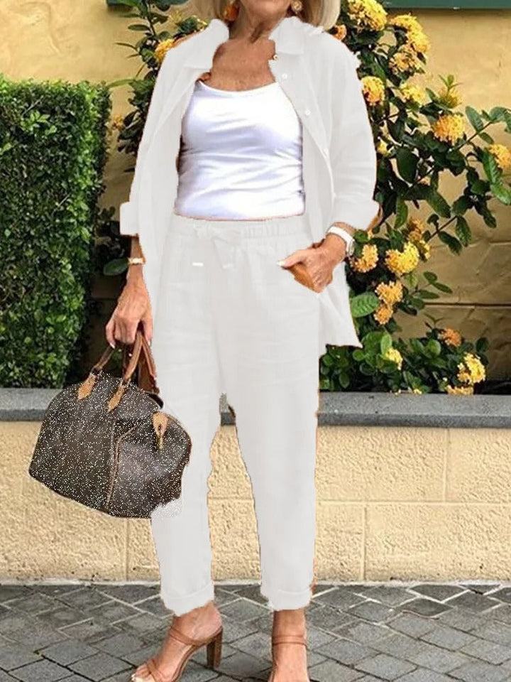Heidi | Long-Sleeved Shirt and Pants Set