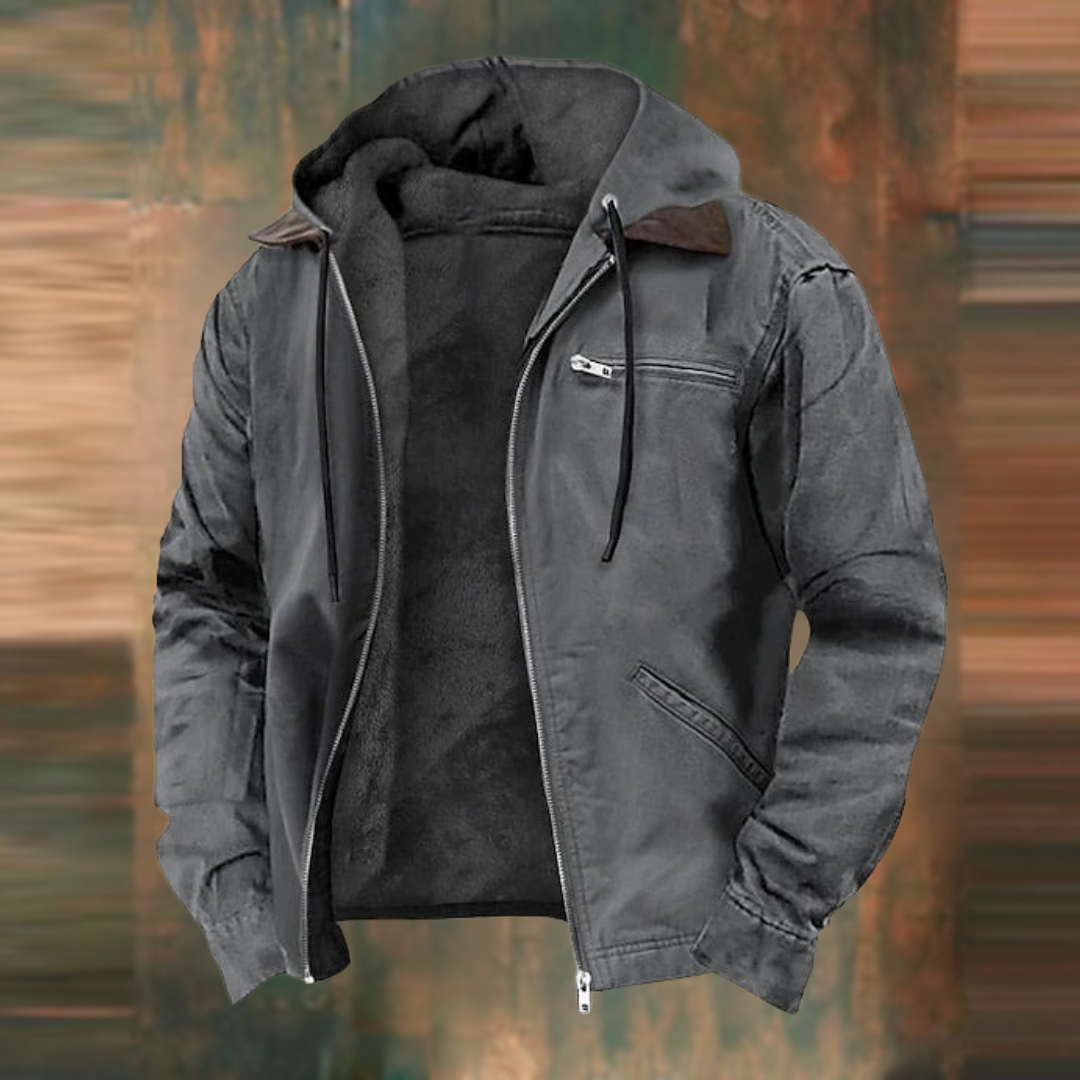 Bennie | Jacket with Zipper and Hood