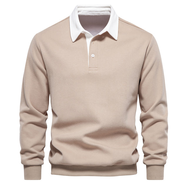 Samuel | Elegant Polo Pullover