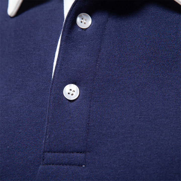 Samuel | Elegant Polo Pullover