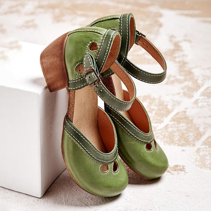 Anne | Orthopaedic sandals with low heels