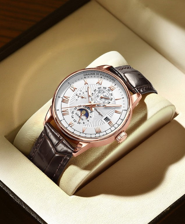 Chic and Lightweight Ultra-Thin Quartz Watch