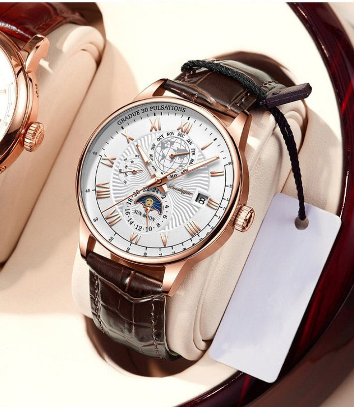 Chic and Lightweight Ultra-Thin Quartz Watch
