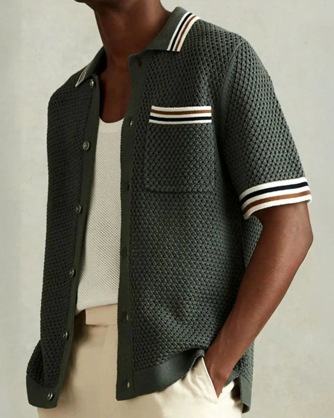 Harris | Breathable Knitted Shirt