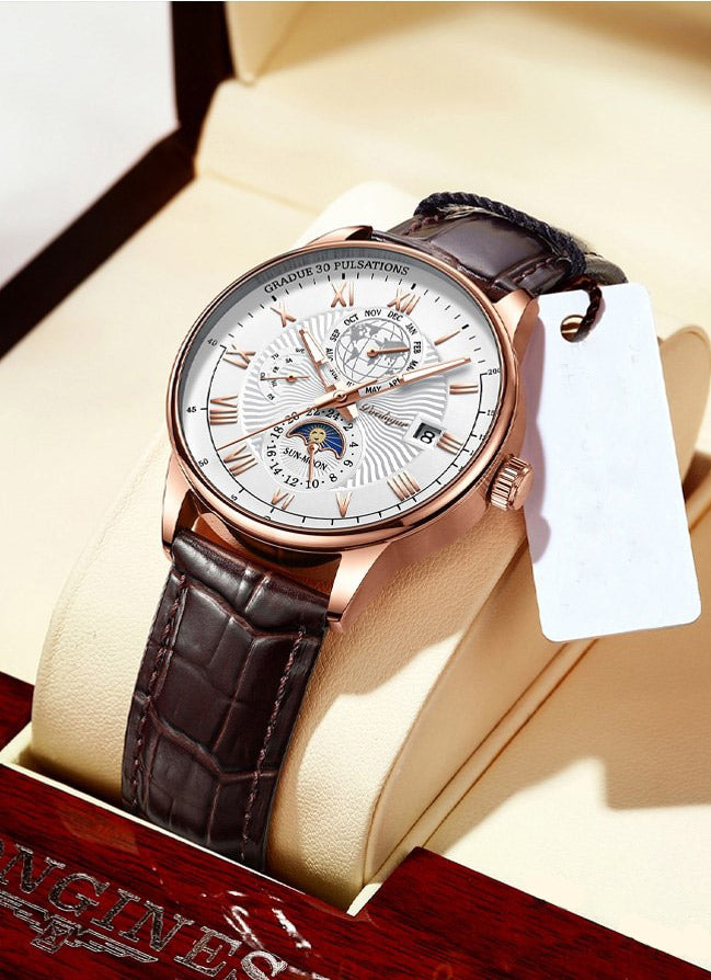 Chic and Lightweight Ultra-Thin Quartz Watch