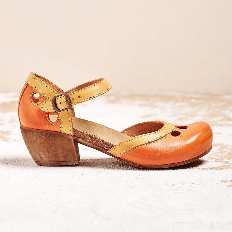 Anne | Orthopaedic sandals with low heels