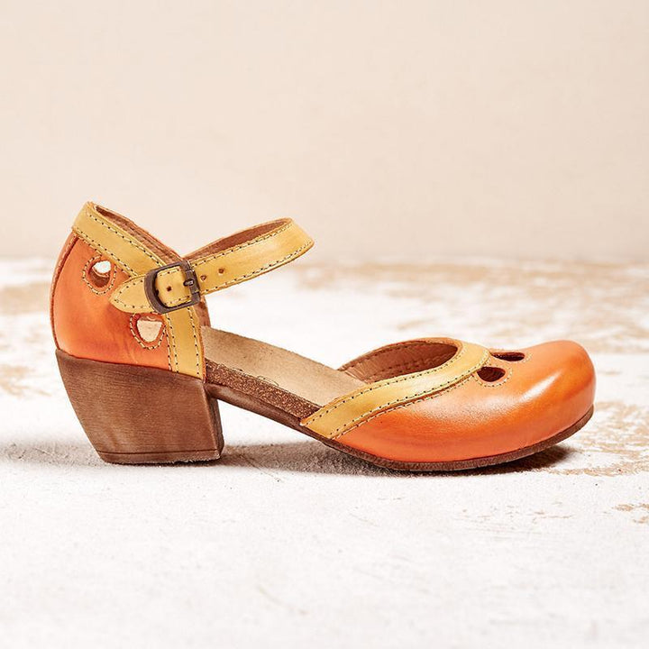 Anne | Orthopaedic sandals with low heels