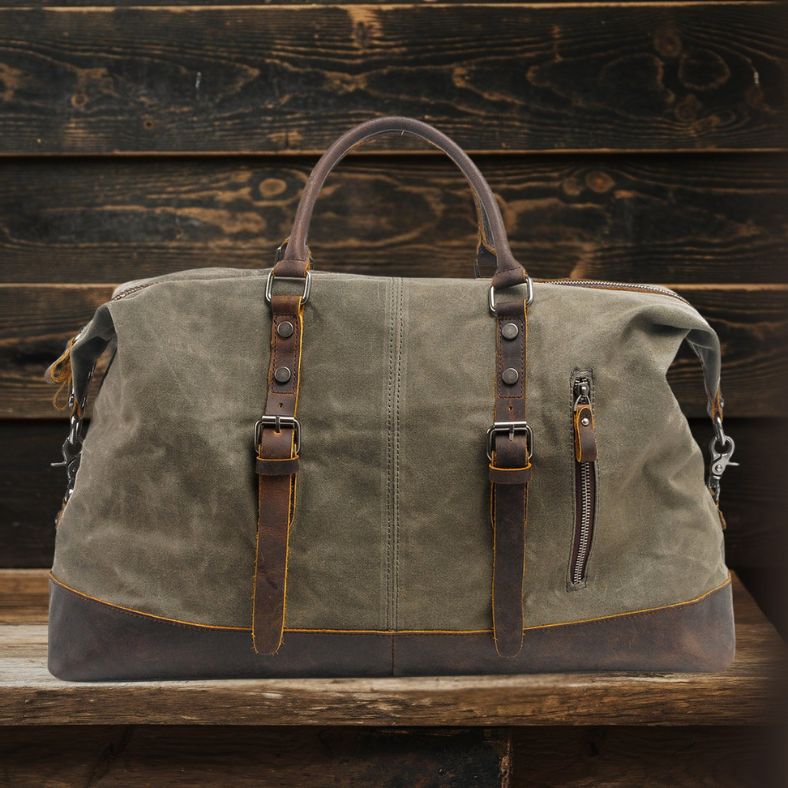 Ellis | Canvas Travel Tote Bag