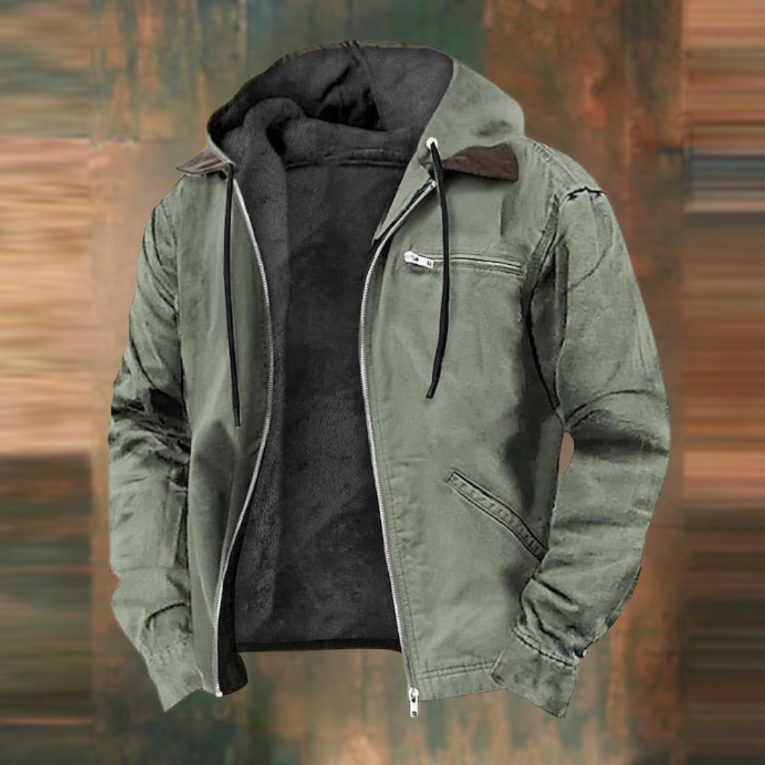 Bennie | Jacket with Zipper and Hood