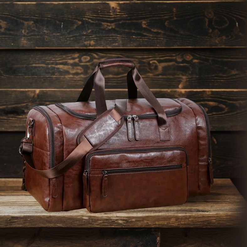 Grayson | Pu Leather Travel Bag