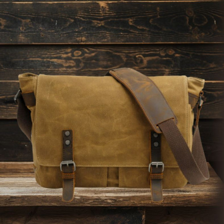 Nolan | Canvas Messenger Bag