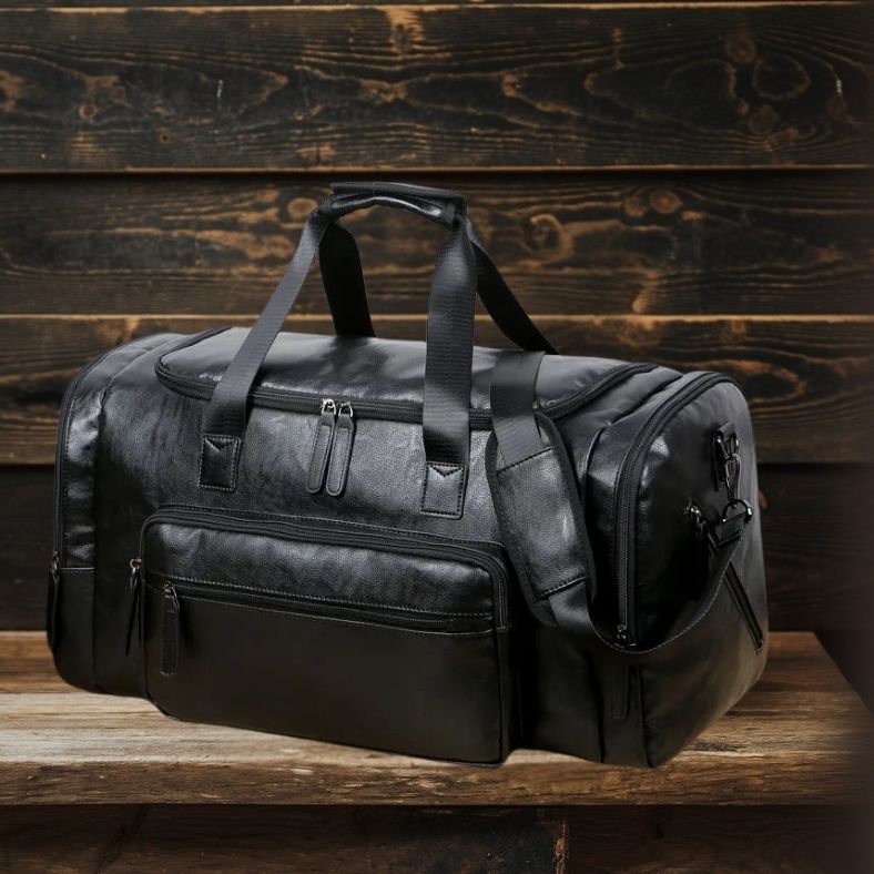 Grayson | Pu Leather Travel Bag