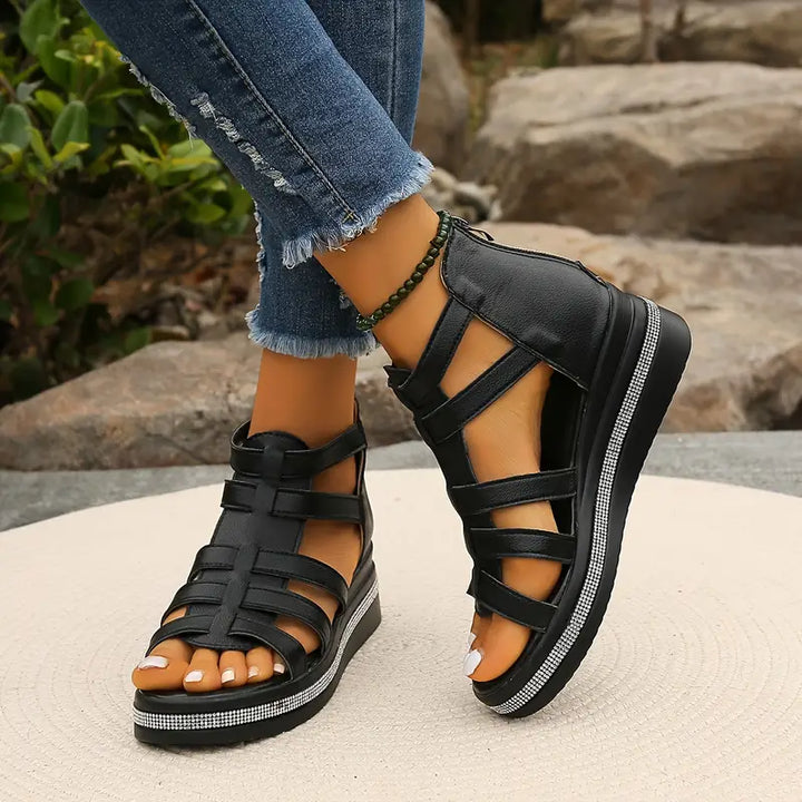 July | Elegant Wedge Sandals