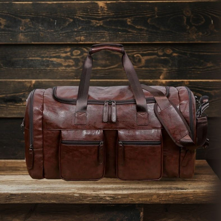 Grayson | Pu Leather Travel Bag
