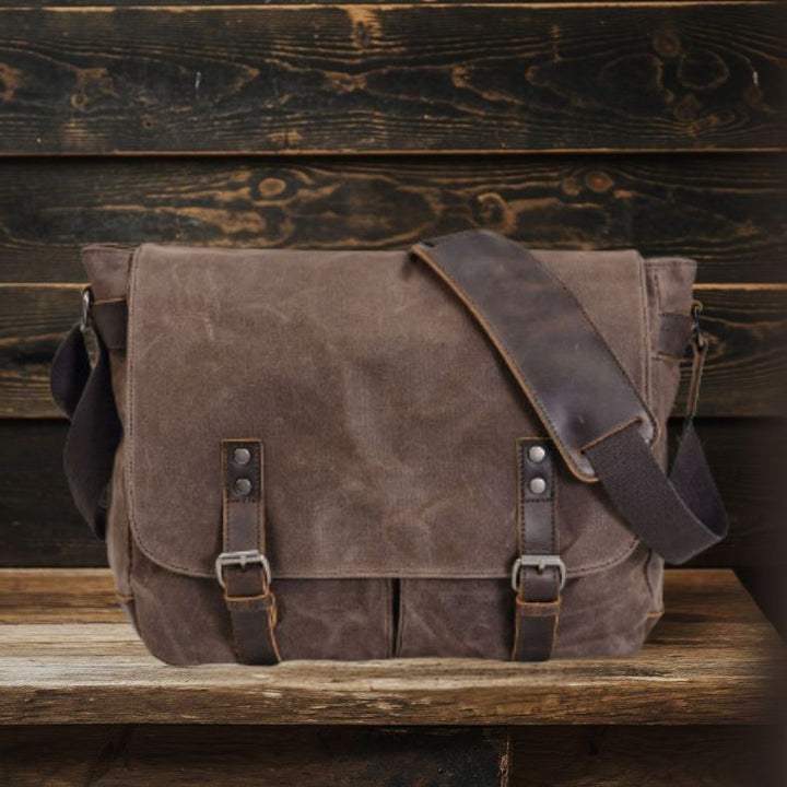 Nolan | Canvas Messenger Bag