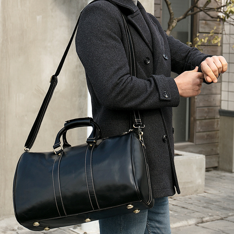 Miles | Leather Travel Tote Bag