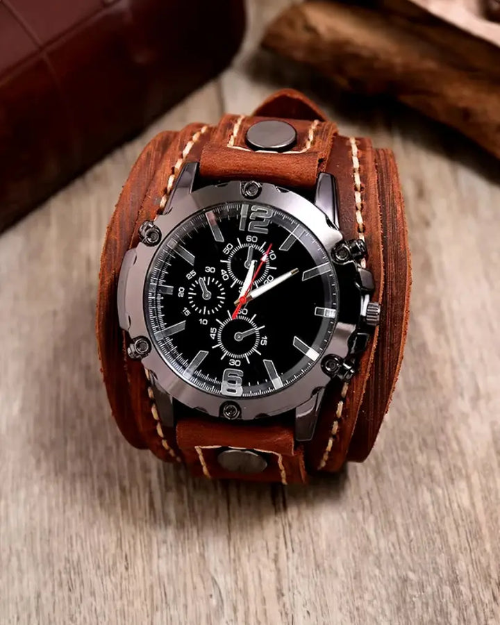 Elian | Classic Leather Timepiece
