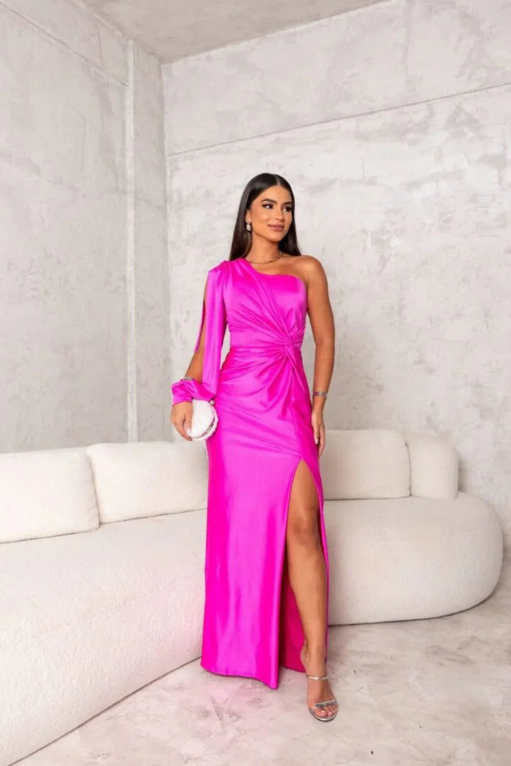 Alister | Chic Slit Maxi Gown