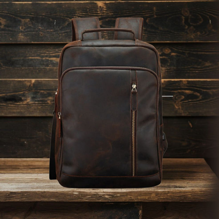 Harris | Spacious Leather Backpack