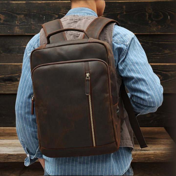 Harris | Spacious Leather Backpack