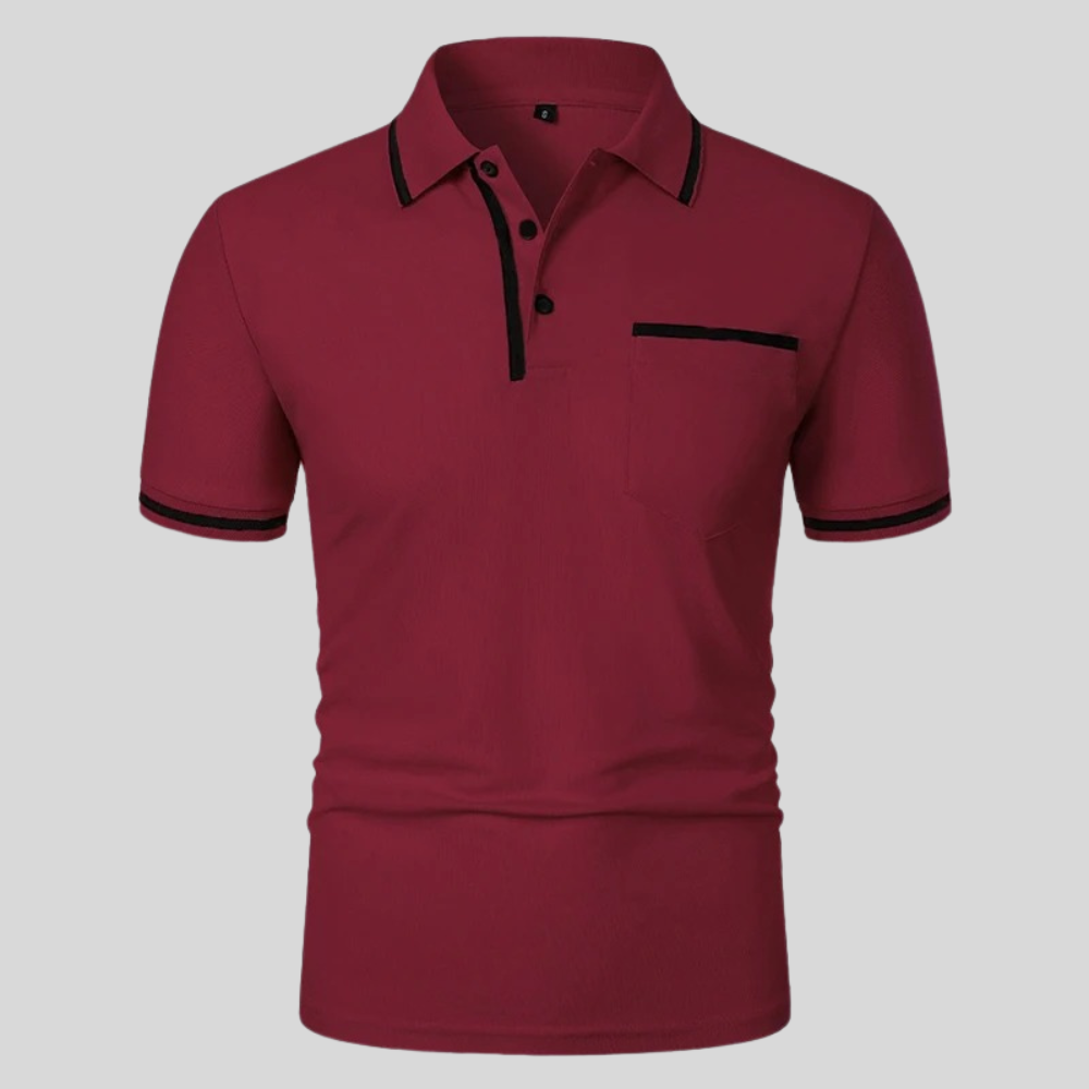 Troy | Short-sleeved polo tee