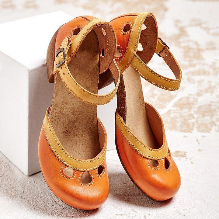 Anne | Orthopaedic sandals with low heels