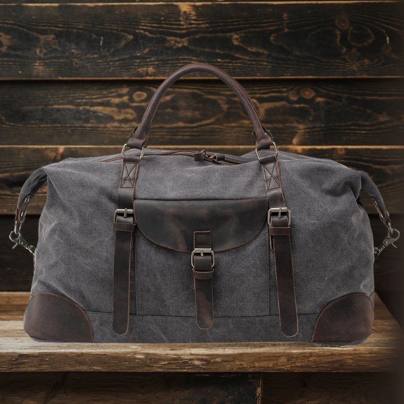 Mason | Travel Canvas Tote Bag