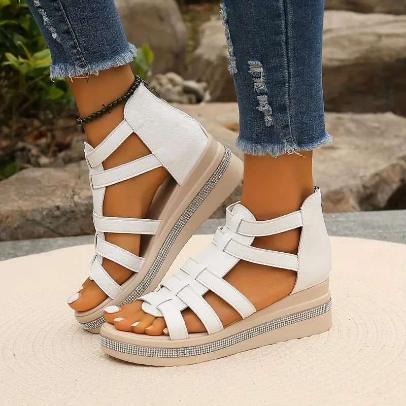 July | Elegant Wedge Sandals