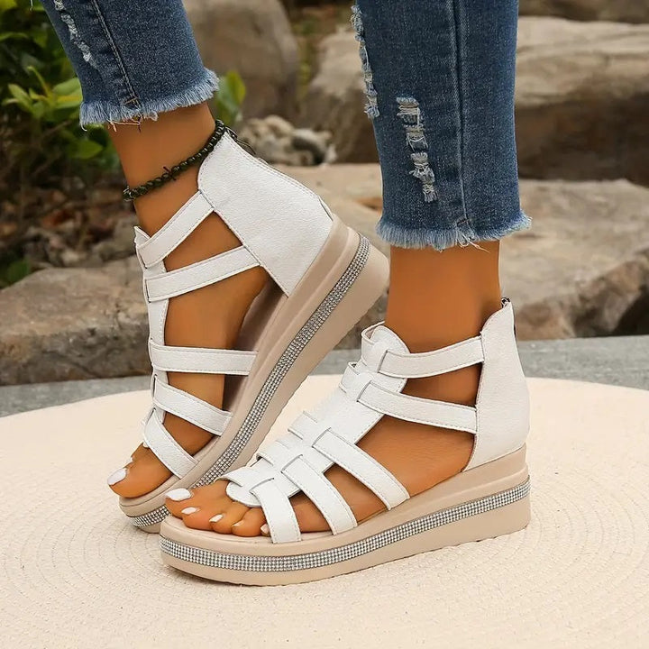 July | Elegant Wedge Sandals