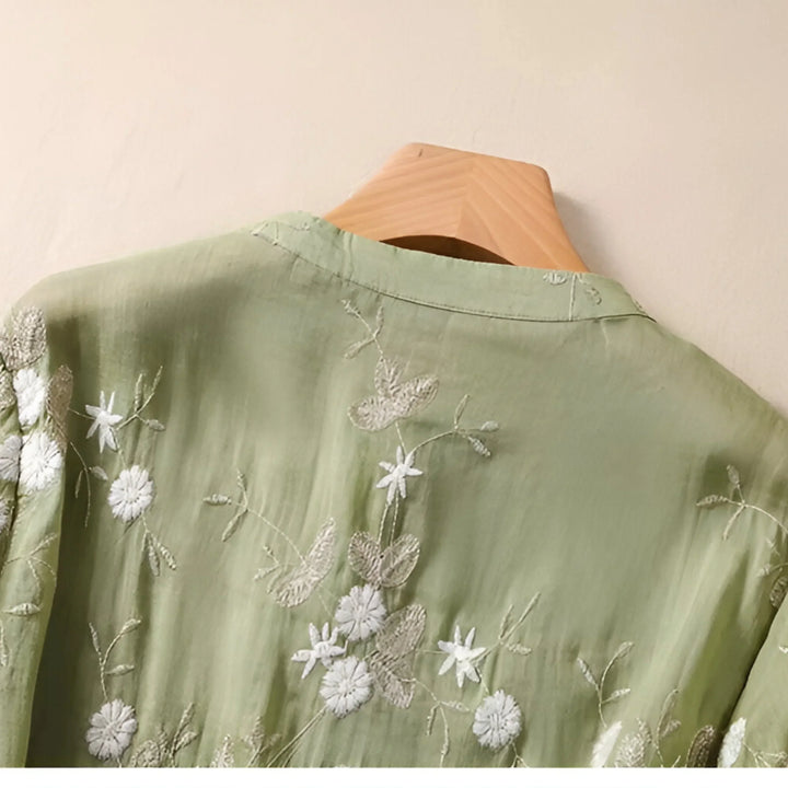 Maria | Embroidered Top