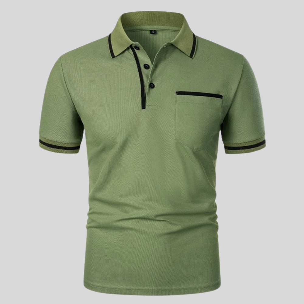 Troy | Short-sleeved polo tee