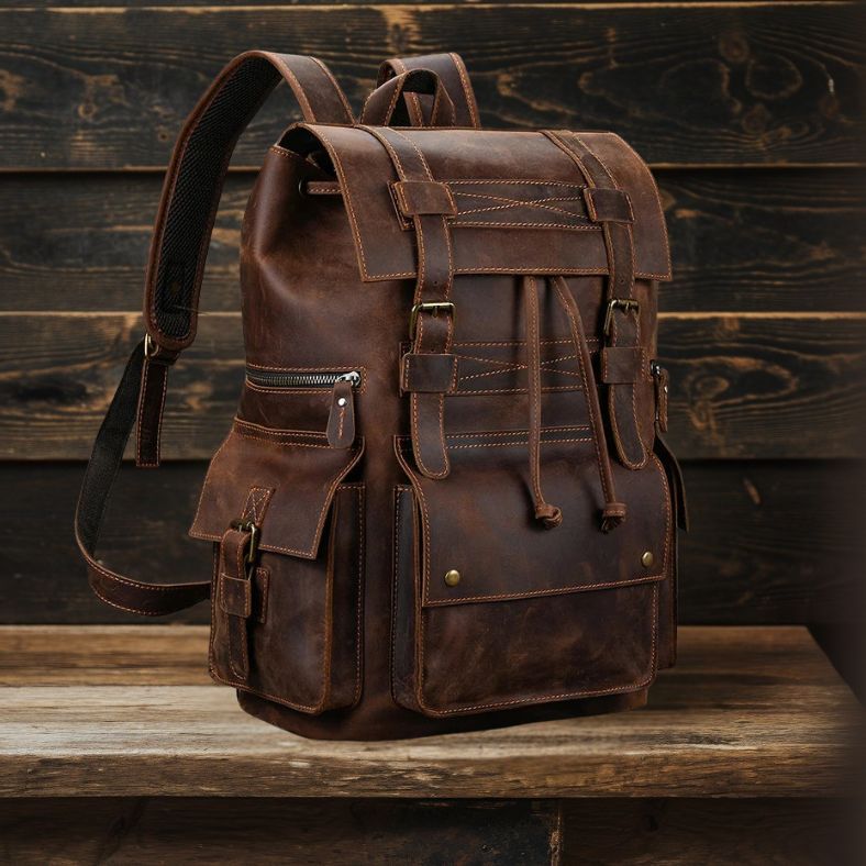 Harvey | Genuine Leather Backpack