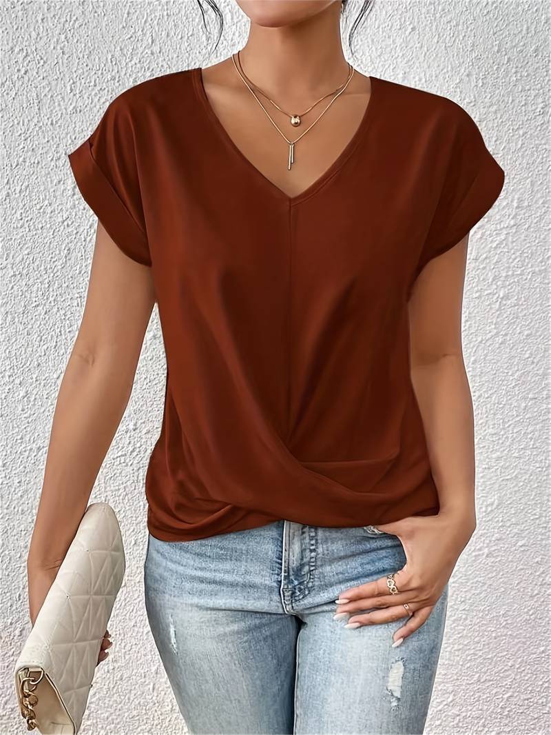 Hannah | Casual Short Sleeve Top
