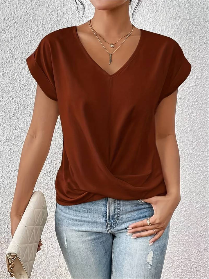Hannah | Casual Short Sleeve Top