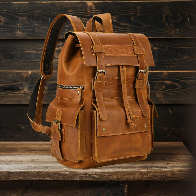 Harvey | Genuine Leather Backpack