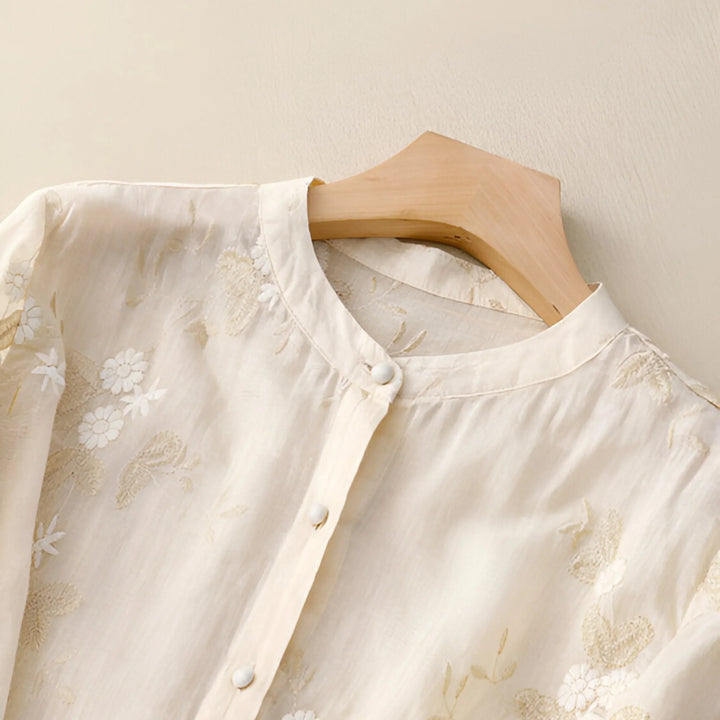 Maria | Embroidered Top