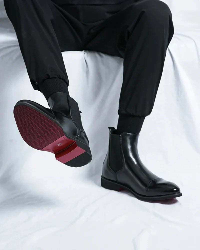 Marius | Leather Chelsea Boots