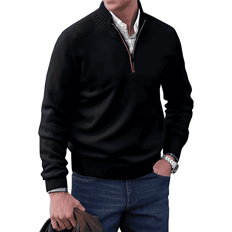 Noah | Zip-Up Sweater