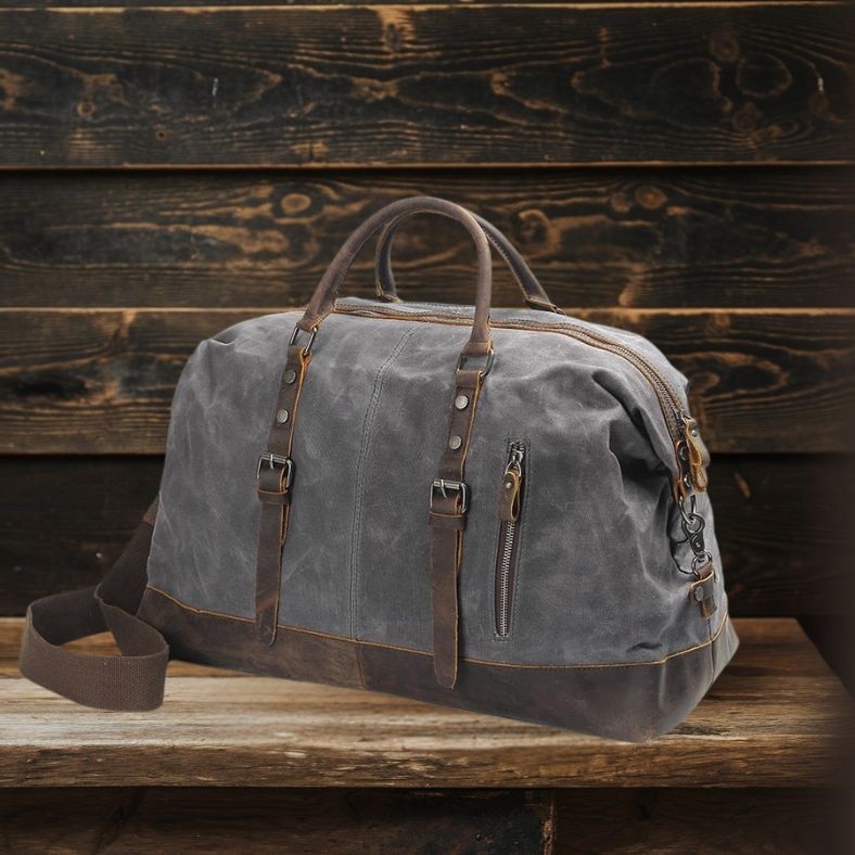Ellis | Canvas Travel Tote Bag
