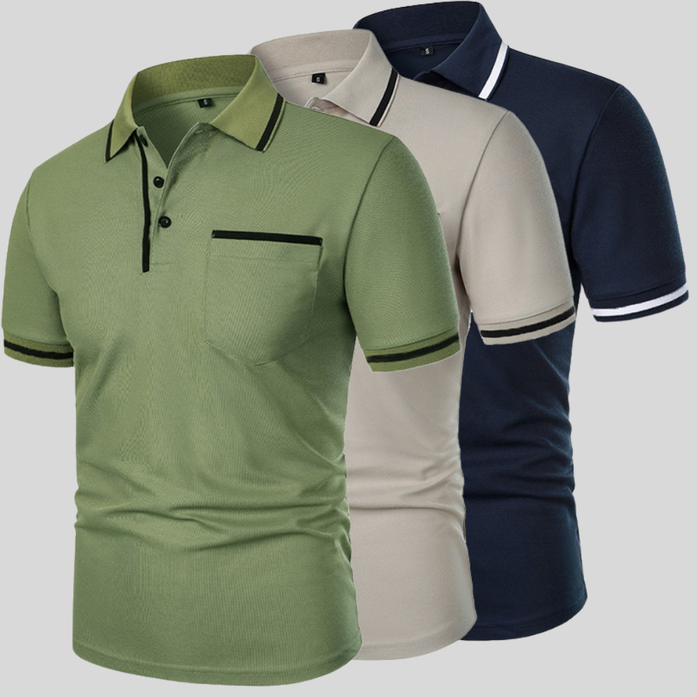 Troy | Short-sleeved polo tee