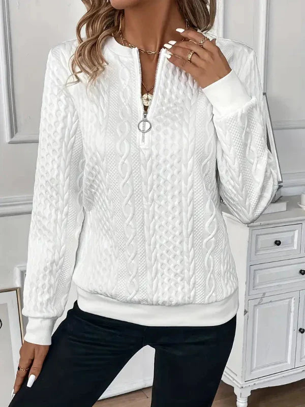 Callista | Sweater with zipper