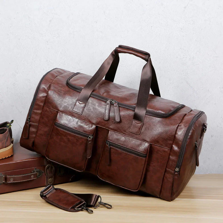 Grayson | Pu Leather Travel Bag
