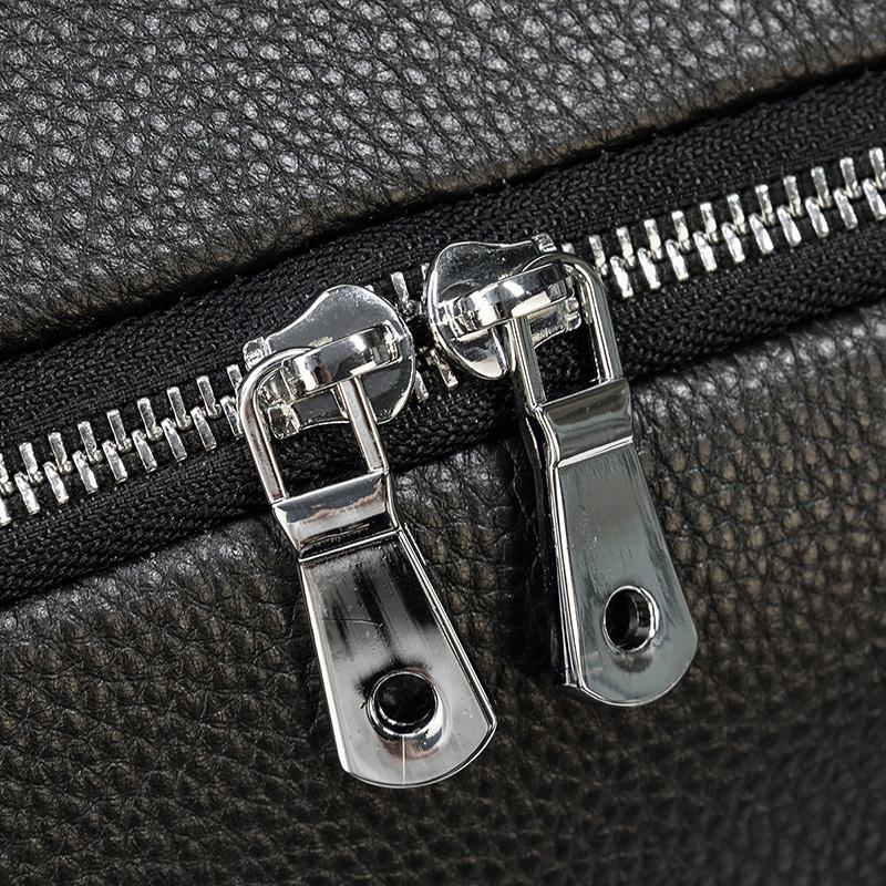 Jude | Black Leather Travel Tote