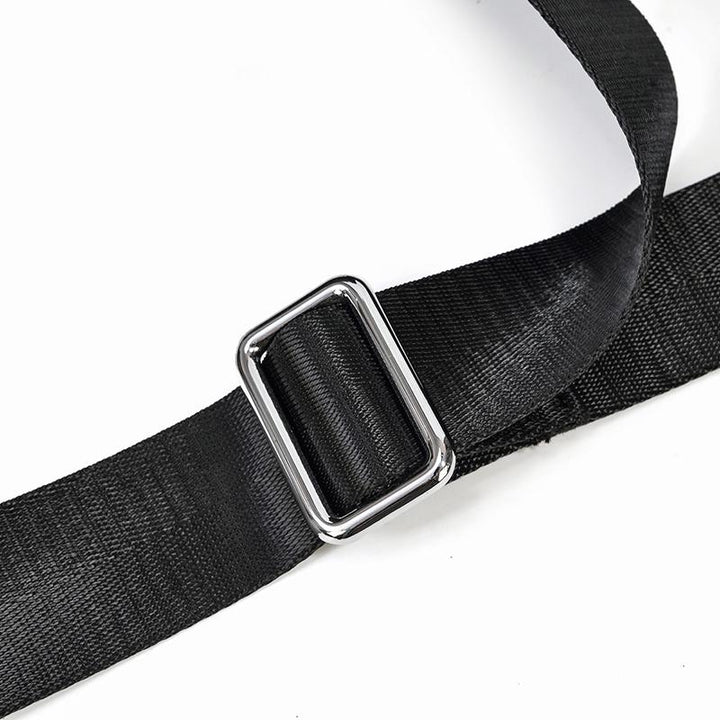 Jude | Black Leather Travel Tote