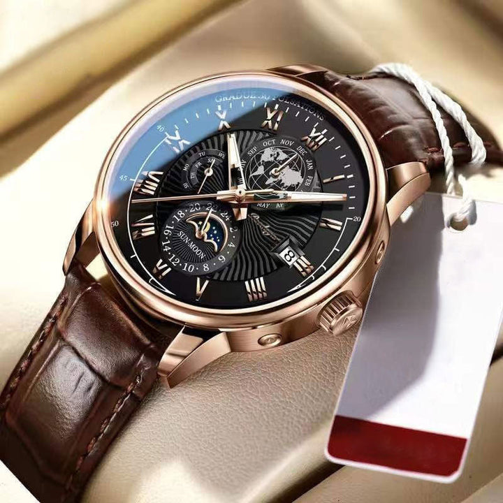 Chic and Lightweight Ultra-Thin Quartz Watch
