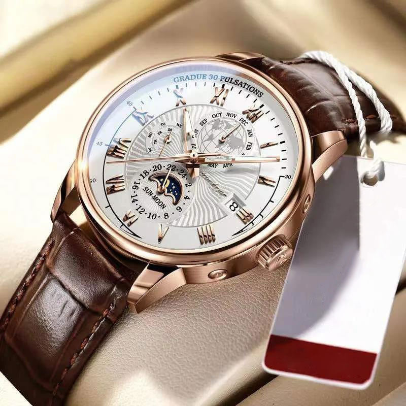 Chic and Lightweight Ultra-Thin Quartz Watch